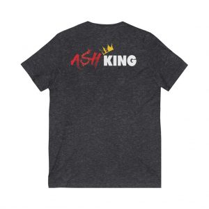 Men's Ash King V-Neck T-Shirt