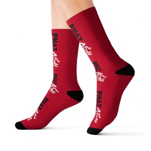 Phat Ash Sublimation Socks (Red)