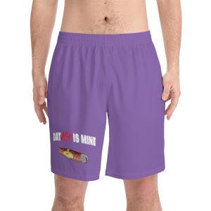 Men's Dat Ash Is Mine Elastic Beach Shorts