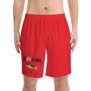Men's Dat Ash Is Mine Elastic Beach Shorts