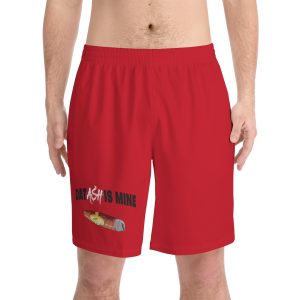Men's Dat Ash Is Mine Elastic Beach Shorts