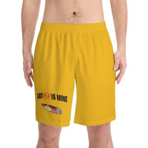 Men's Dat Ash Is Mine Elastic Beach Shorts