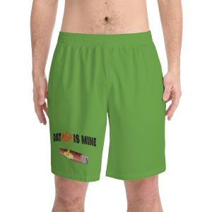 Men's Dat Ash Is Mine Elastic Beach Shorts