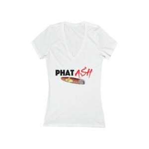 Women's Kiss My Ash Deep V-Neck Tee