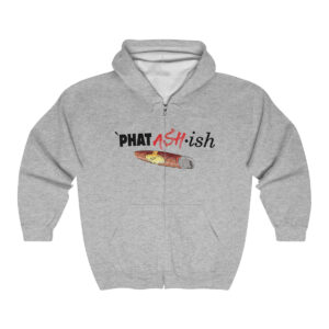Phat Ash Full Zip Hooded Sweatshirt