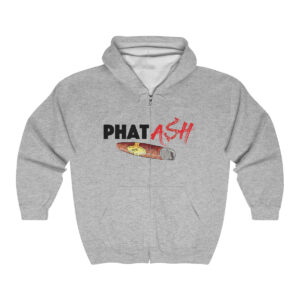 Kiss My Ash Full Zip Hooded Sweatshirt