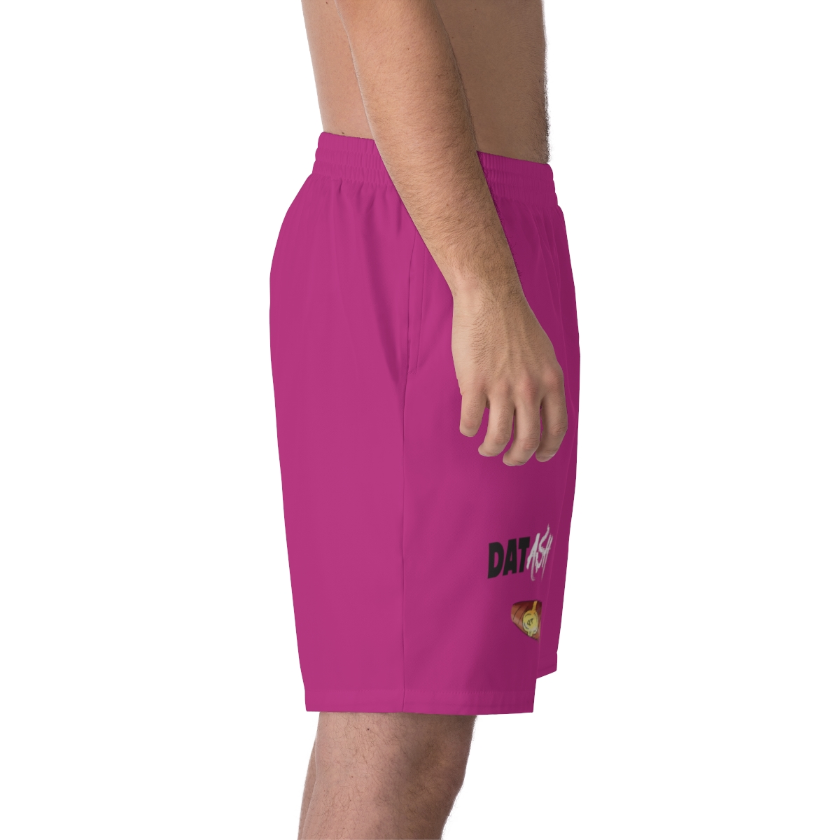 Men's Dat Ash Is Mine Elastic Beach Shorts - Image 7